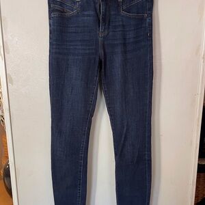 Liverpool Dark Blue Women's Skinny Jeans